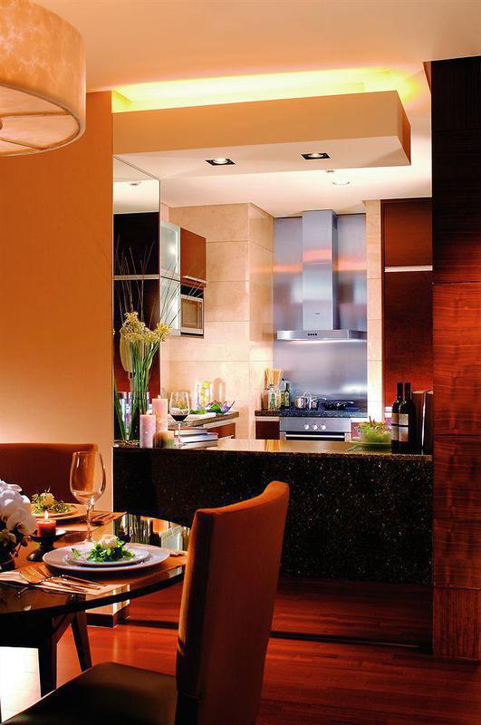 Union Square, Shanghai Pudong - Marriott Executive Apartments Étterem fotó